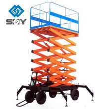 Cross-country self-propelled hydraulic scissor lift